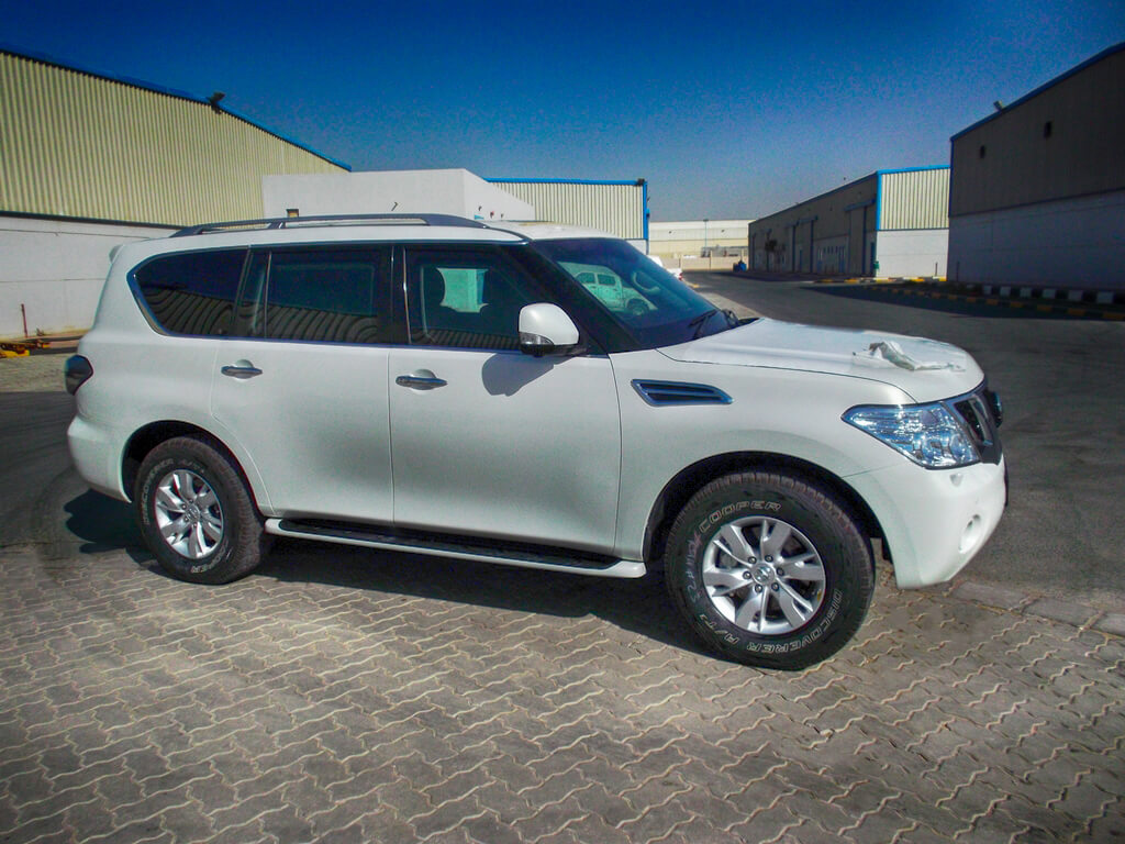 Armored Nissan Armada